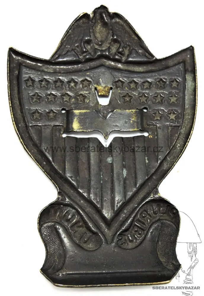 Velká přezka na popruh? - Pluribus Unum - patent 1873