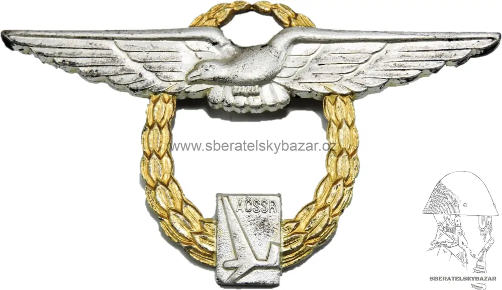 Odznak pro piloty motorového létaní 2. třída - značený MK 