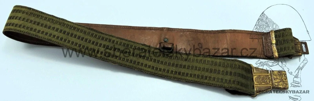  Československý důstojnický vycházkový pás 