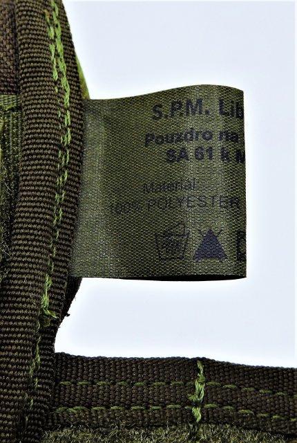 Sumka na 2 zásobníky SA61  k MNS-2000 AČR vz.95 les