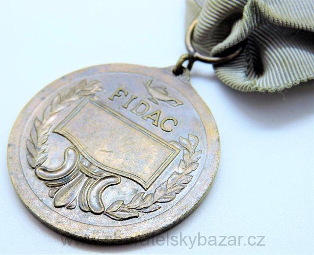 Pamětní medaile FIDAC bez letopočtu 