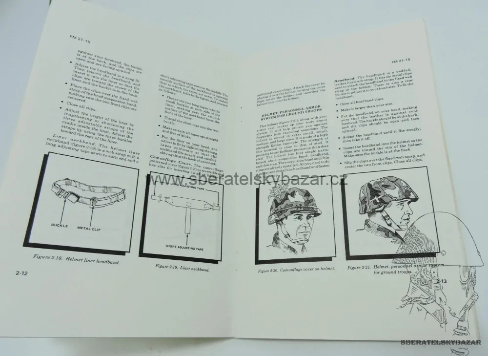Originál Care and Individual clothing and equipment - Přilba, Uniform 