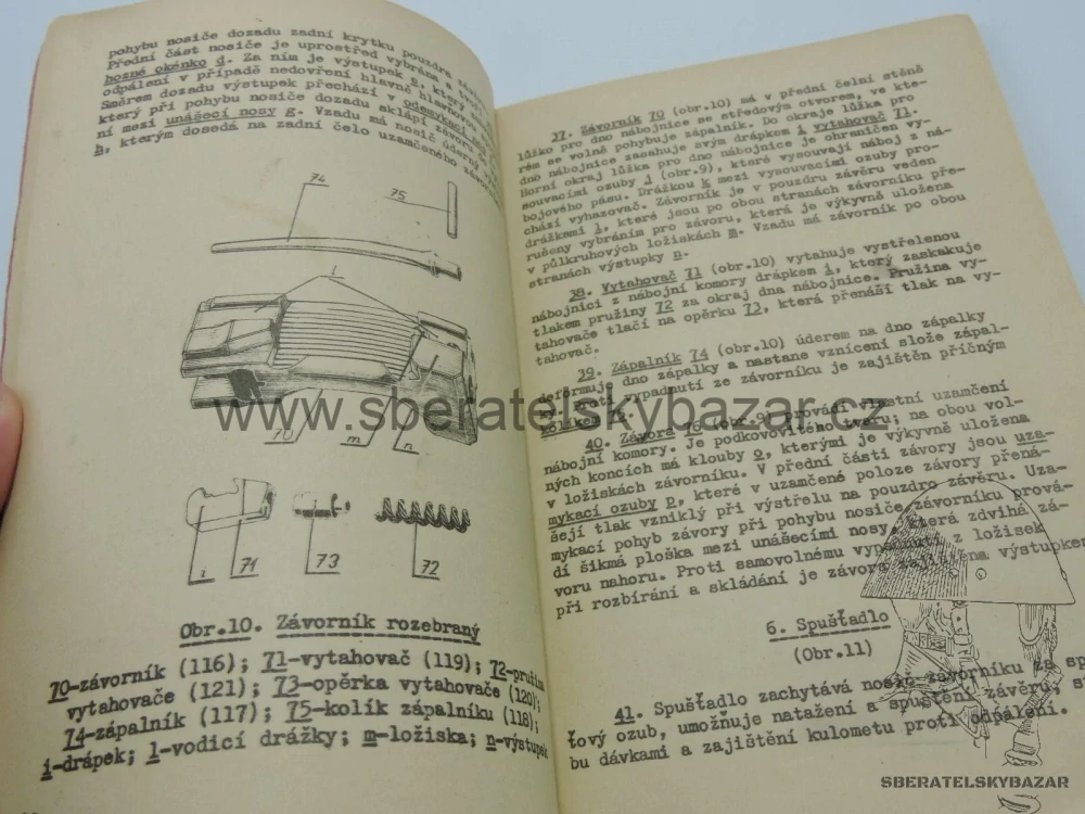 Originá Předpis univerzalní kulomet vz.59 