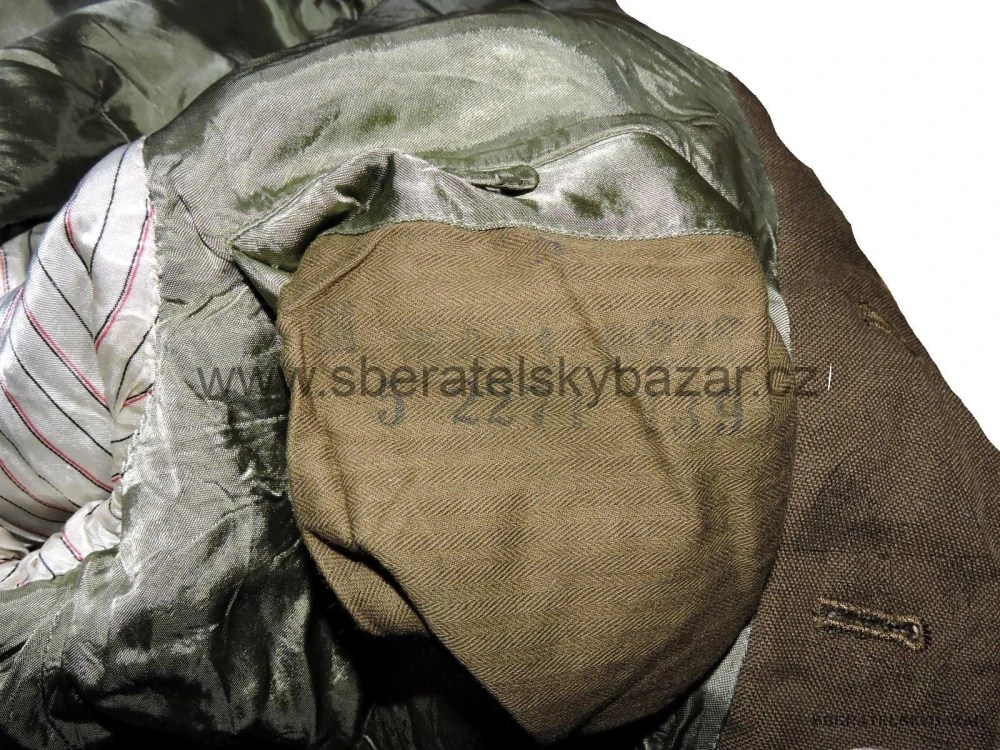 Blůza Pohraniční stráž dustojník 50/60 léta 