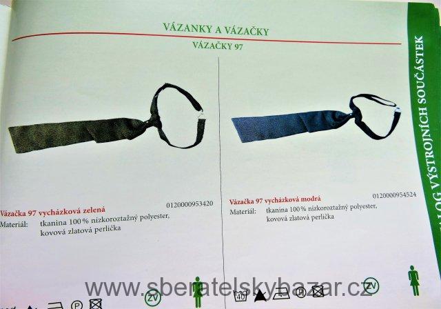 Dámská vázačka AČR 97 - Vycházková zelená