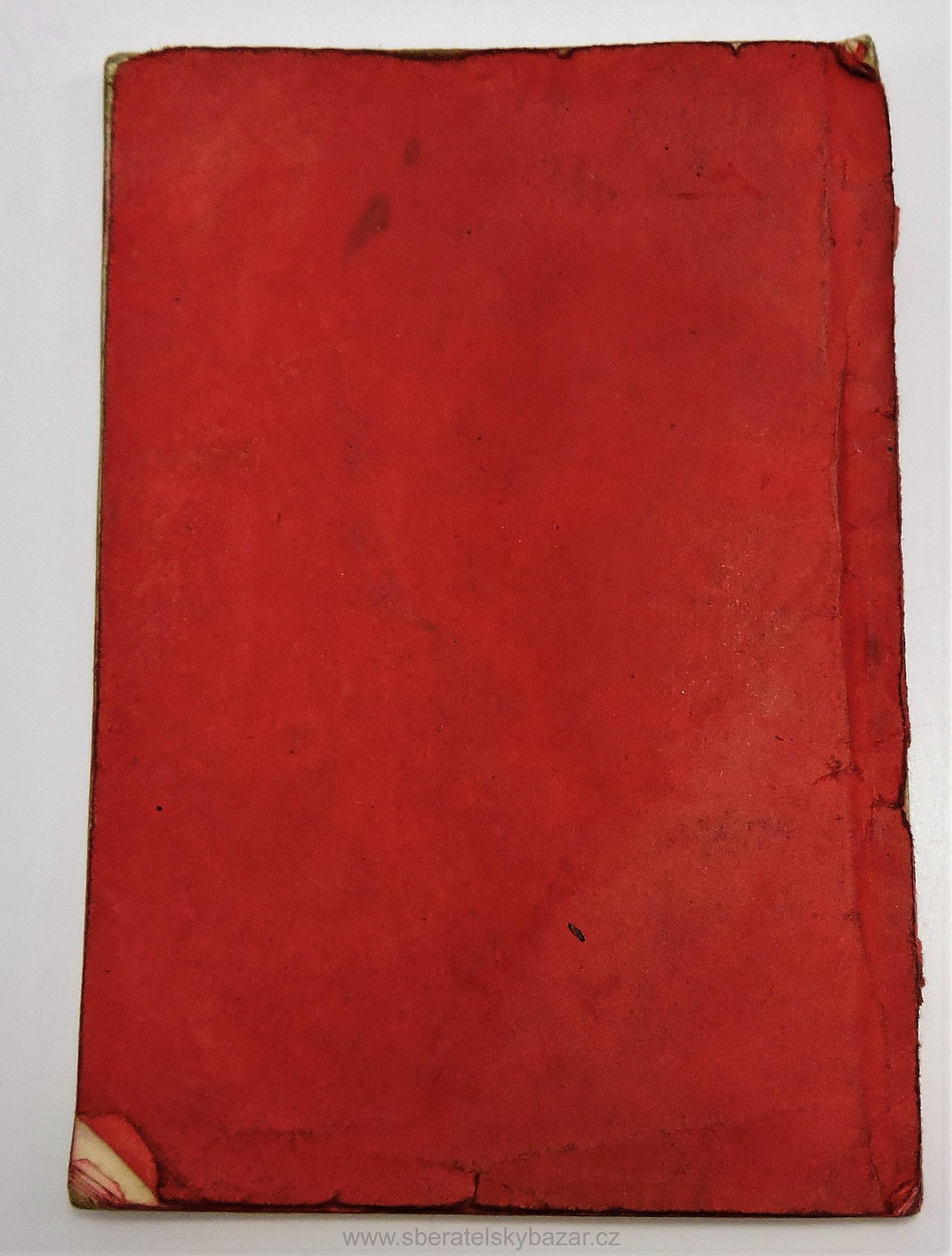 Originál příručka PRAGA tyu AN 1934