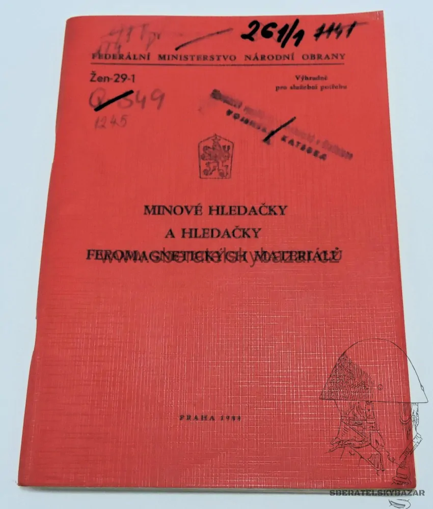 Originál Minové hledačky ČSLA - Žen-29-1 