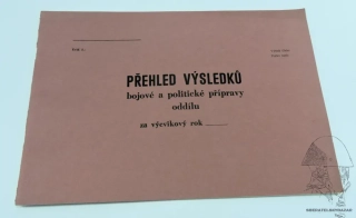 Přehled výsledků bojové a politické přípravy oddílu ČSLA 