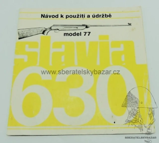 Originál Návod vzduchovka 630 / 631 
