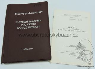 Originál příručka bojová příprava SNV - 1984 