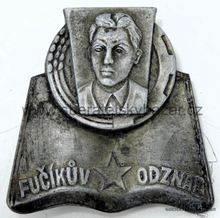 Fučíkuv odznak - Velký - první typ 