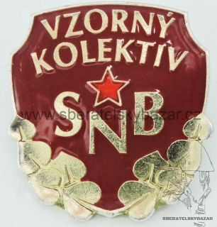Vzorný kolektiv SNB - stříbrný 