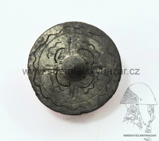 Knoflík štítový arsenbronz 