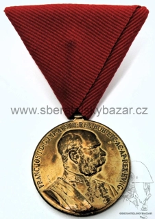 Jubilejní medaile 1898 k příležitosti 50 let panování Františka Josefa 