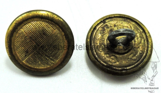 Zlatý knoflík policejního úředníka 15mm