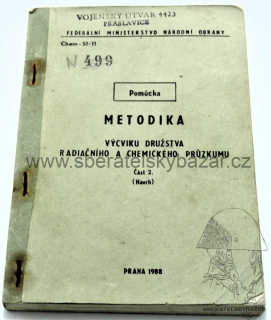 Předpis - Metodika výcviku družstva radiačního a chemického průzkumu 