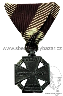 Karlův vojenský kříž - Karl-Truppenkreuz - Značený BSW 