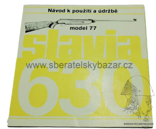 Originál Návod vzduchovka 630 / 631 
