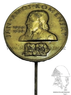 Jan Amos Komenský – pamětní odznak 1956–1958