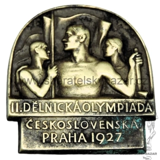 II. Dělnická olympiáda – Praha 1927, Československo 