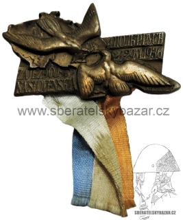 Odznak Sokolsky zájezd na Slovensko 1936 