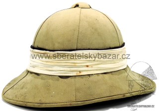 Britská tropická přilba Wolseley - WW1 - značená 