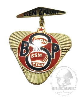 ČSSR BSP SSM – člen zálohy 