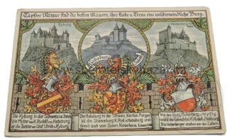 	 Oficiální pohlednice Červeného kříže – Kriegshilfsbüro / Habsburgové 