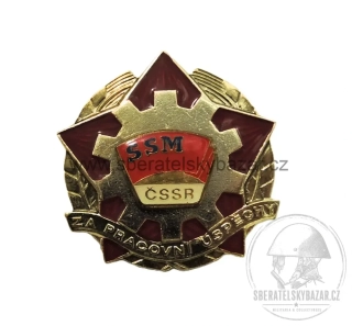 Odznak za pracovní úspěchy SSM ČSSR