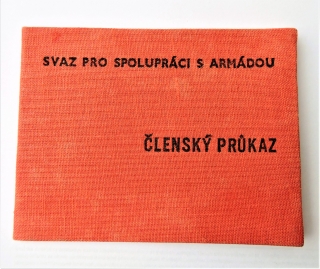 Průkazka SVAZARM - Kynologická organisace