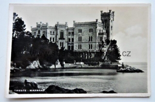 Pohlednice Trieste Mirammare 