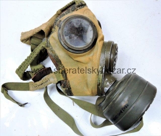  Plynová maska WWII Maďarsko 34M