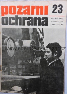 Časopis požární ochrana 1976 - 1989