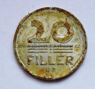 Maďarsko - 20 filler 1977