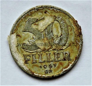Maďarsko - 50 filler 1967
