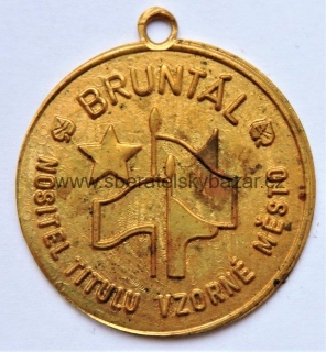 Medaile Bruntáů Nositel titulu vzorné město 