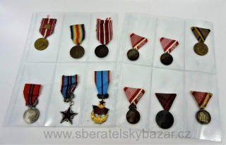 List A4 na řády a vyznamenání 
