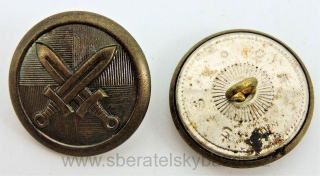 Velký knoflík meče 27mm - M.S.S 