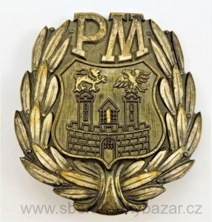  Velký policejní odznak Polsko - Częstochowa