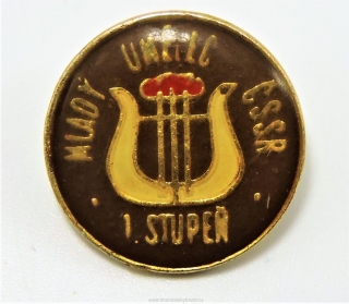 Odznak Mladý umělec 1. stupeň