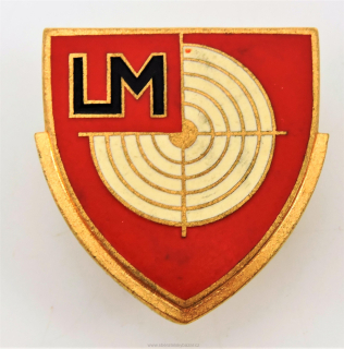 Odznak Střelecký Lidové milice - těžká verze
