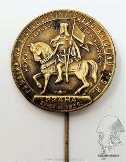 Odznak celostatní sjezd katolíků 1935