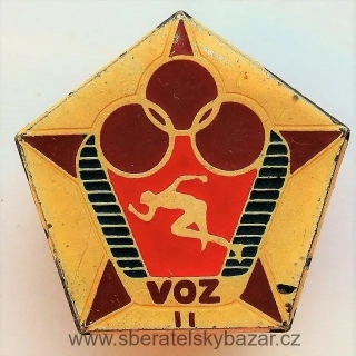 Odznak ČSLA - VOZ II -Bílý 