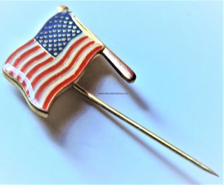 US odznak vlajka 